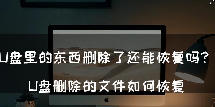 解决U盘损坏恢复数据的方法（简单有效的数据恢复技巧教程）