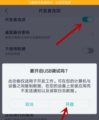 如何打开oppo手机的USB调试模式（教你简单步骤开启调试模式，提供更多操作权限）
