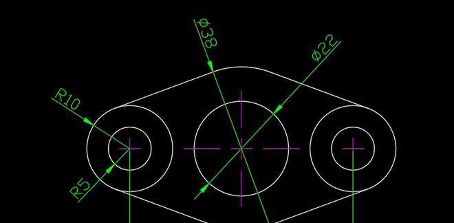 cad画圆怎么画（cad标注尺寸的画法）