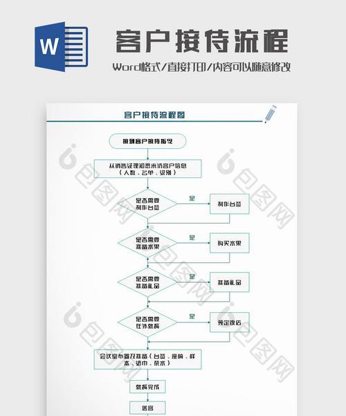 用Word轻松绘制流程图的技巧（快速学会使用Word创建专业流程图）