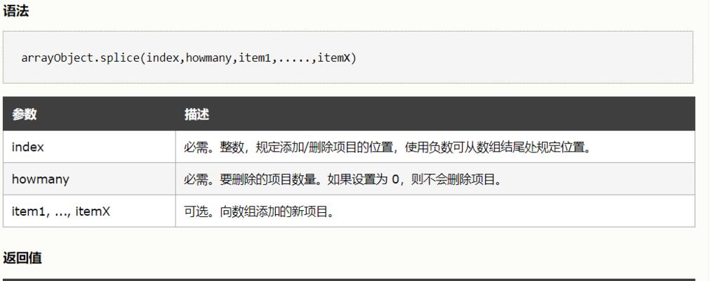 使用JavaScript数组删除指定对象的方法（快速地从数组中删除指定对象的几种技巧）