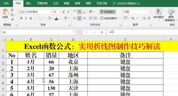 Excel制作图表的步骤（快速掌握Excel图表制作技巧）