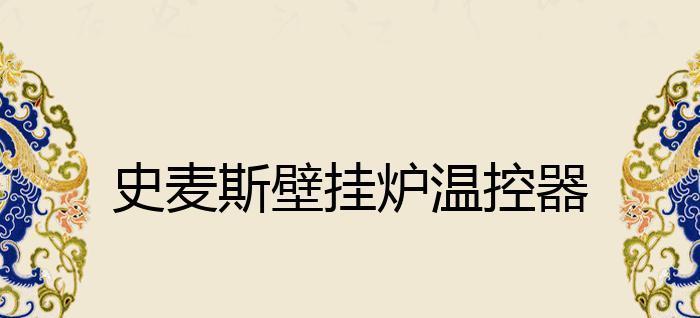 解析以史麦斯壁挂炉E1故障原因（探究E1故障出现的原因及解决方案）