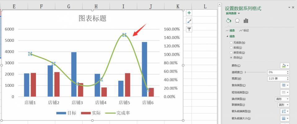 Excel中如何制作漂亮的曲线图（简单操作）