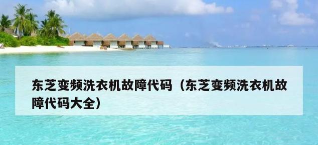 洗衣机显示E2故障代码的原因与解决方法（了解E2故障代码及其解决方法）