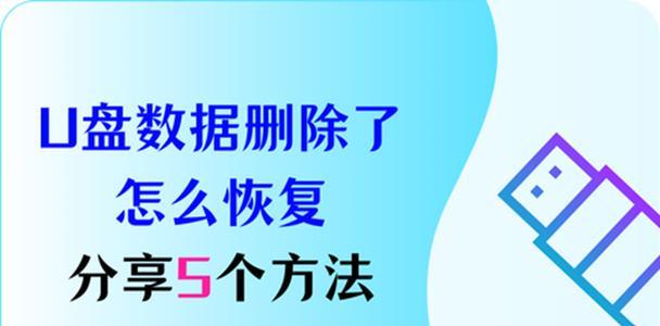 U盘删除的文件如何恢复？五个方法帮你找回数据？