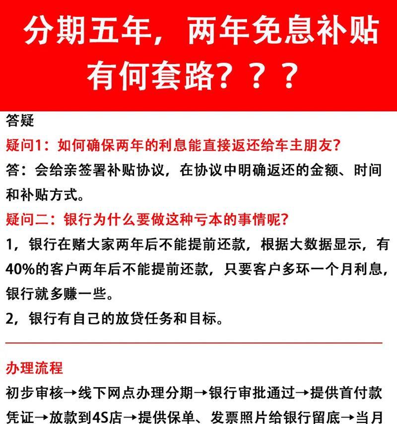 两年免息购车是真的吗？购车免息套路有哪些？